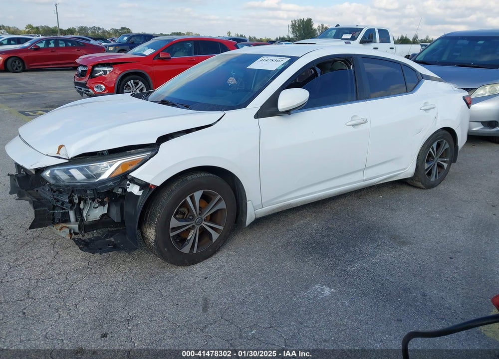 2022 NISSAN SENTRA SV XTRONIC CVT VIN: 3N1AB8CV8NY202797