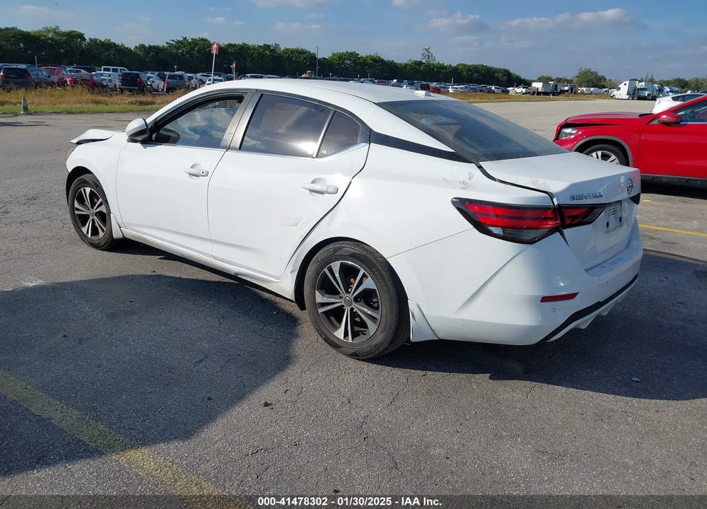 2022 NISSAN SENTRA SV XTRONIC CVT VIN: 3N1AB8CV8NY202797