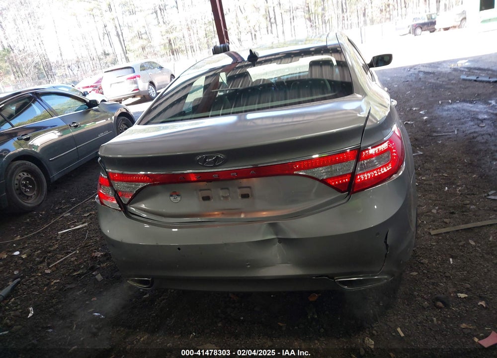 2012 HYUNDAI AZERA VIN: KMHFH4JG9CA184094