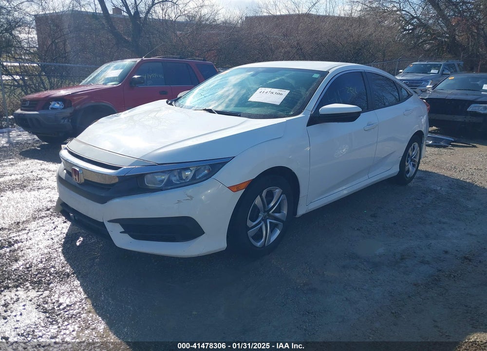 2016 HONDA CIVIC LX VIN: 19XFC2F53GE064499