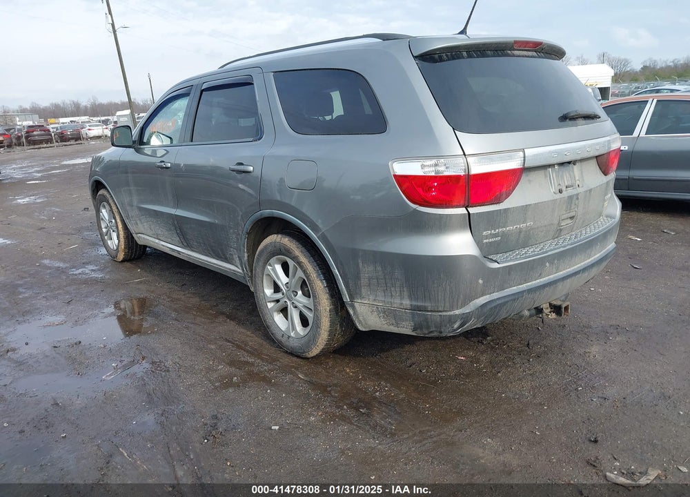 2011 DODGE DURANGO CREW VIN: 1D4RE4GG7BC660477