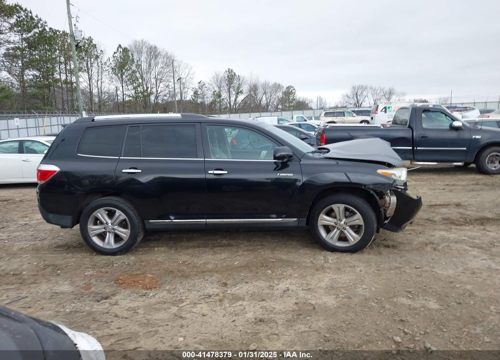 2013 TOYOTA HIGHLANDER LIMITED V6 VIN: 5TDYK3EH7DS140725