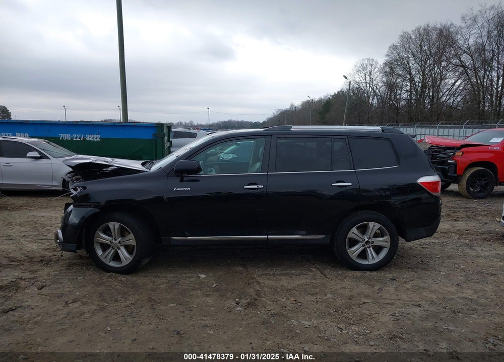 2013 TOYOTA HIGHLANDER LIMITED V6 VIN: 5TDYK3EH7DS140725