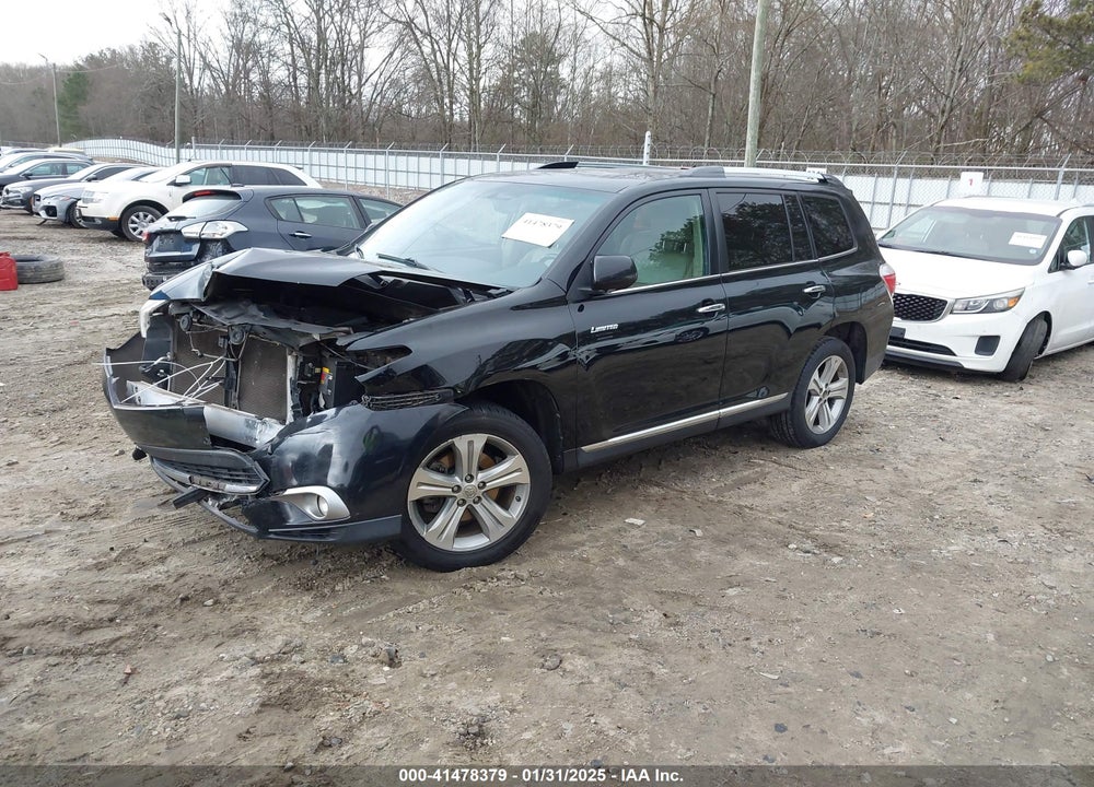 2013 TOYOTA HIGHLANDER LIMITED V6 VIN: 5TDYK3EH7DS140725