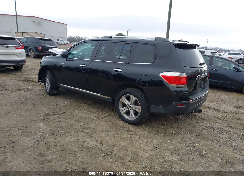 2013 TOYOTA HIGHLANDER LIMITED V6 VIN: 5TDYK3EH7DS140725