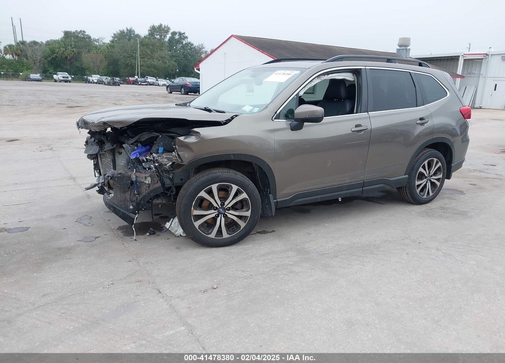 2020 SUBARU FORESTER LIMITED VIN: JF2SKASC4LH412610