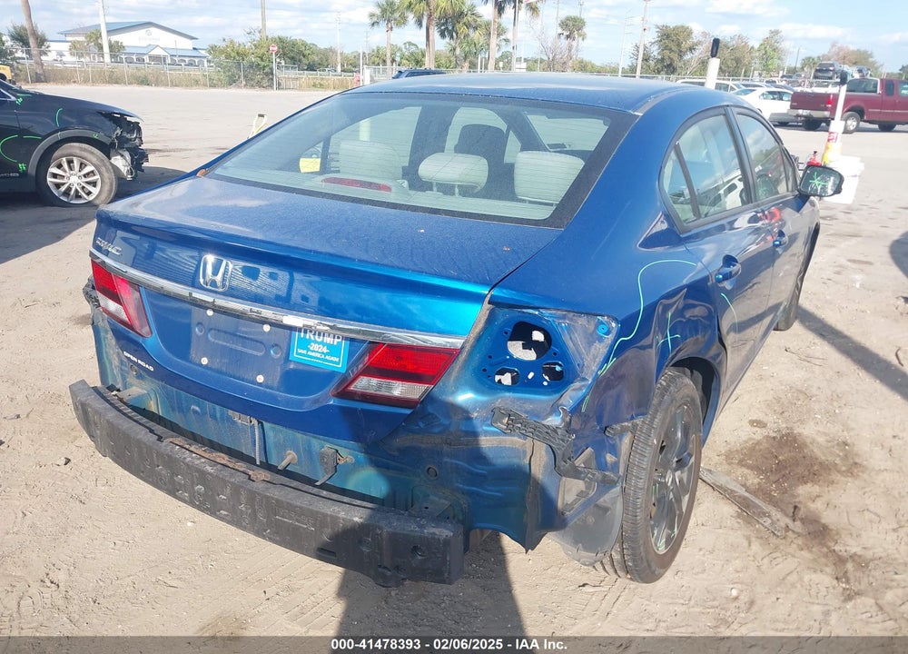2014 HONDA CIVIC VIN: 2HGFB2F87EH560146