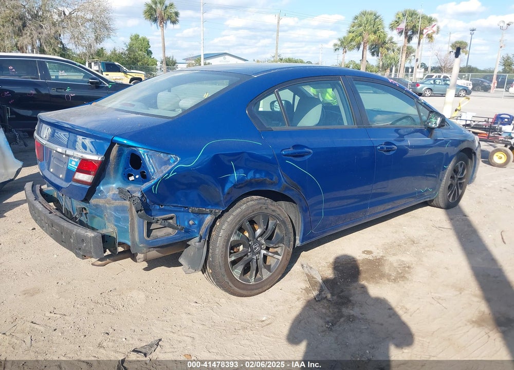 2014 HONDA CIVIC VIN: 2HGFB2F87EH560146