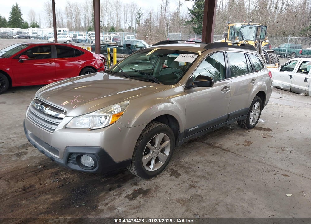2014 SUBARU OUTBACK 2.5I VIN: 4S4BRBAC9E3230088