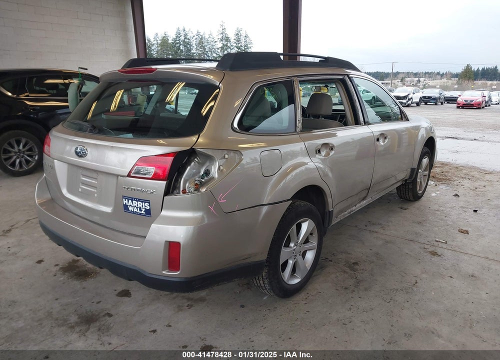 2014 SUBARU OUTBACK 2.5I VIN: 4S4BRBAC9E3230088