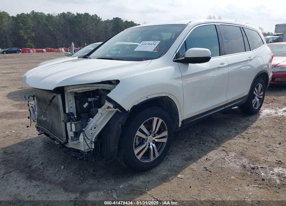 2016 HONDA PILOT EX-L VIN: 5FNYF5H79GB009646