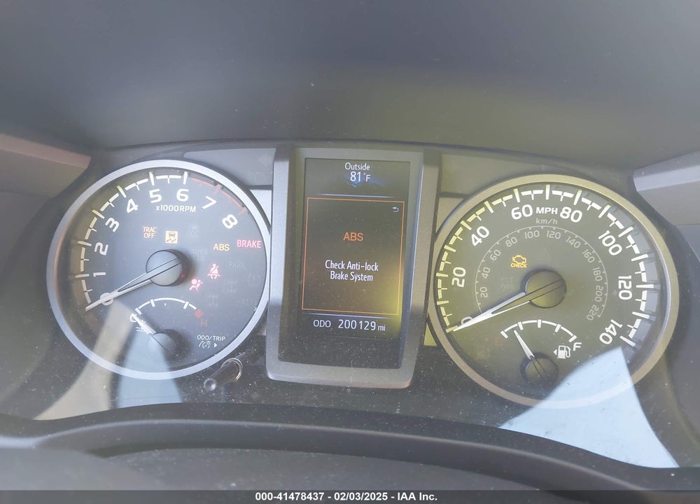2017 TOYOTA TACOMA VIN: 5TFCZ5AN6HX100231