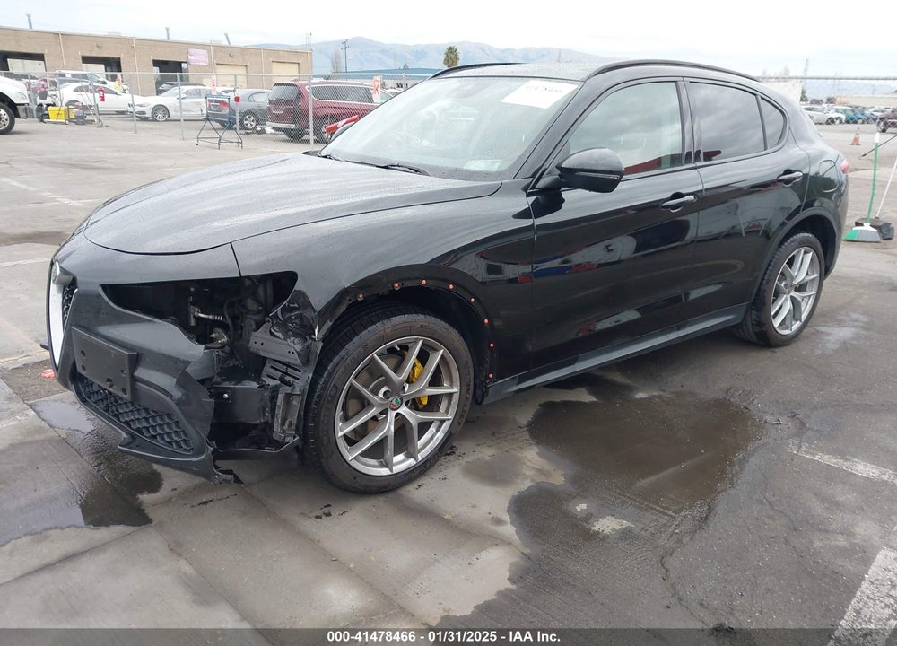 2019 ALFA ROMEO STELVIO VIN: ZASPAKAN9K7C42496
