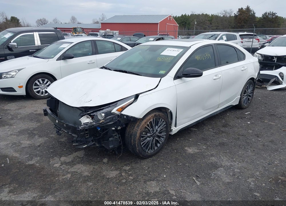 2022 KIA FORTE GT LINE VIN: 3KPF54AD8NE502077