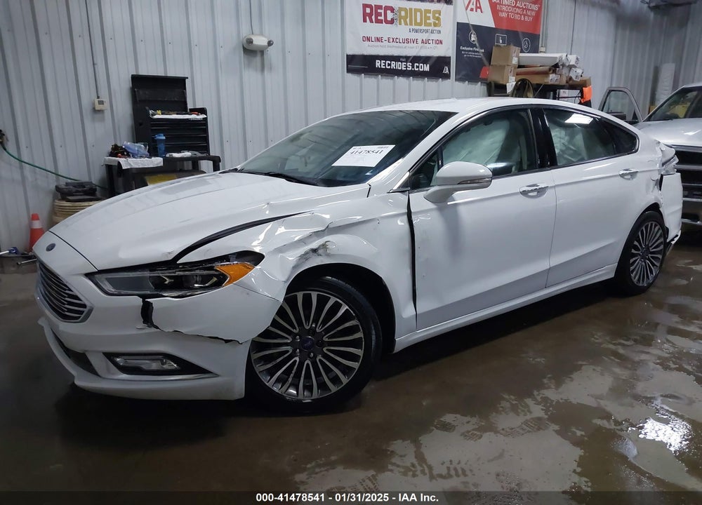 2017 FORD FUSION VIN: 3FA6P0K90HR124062
