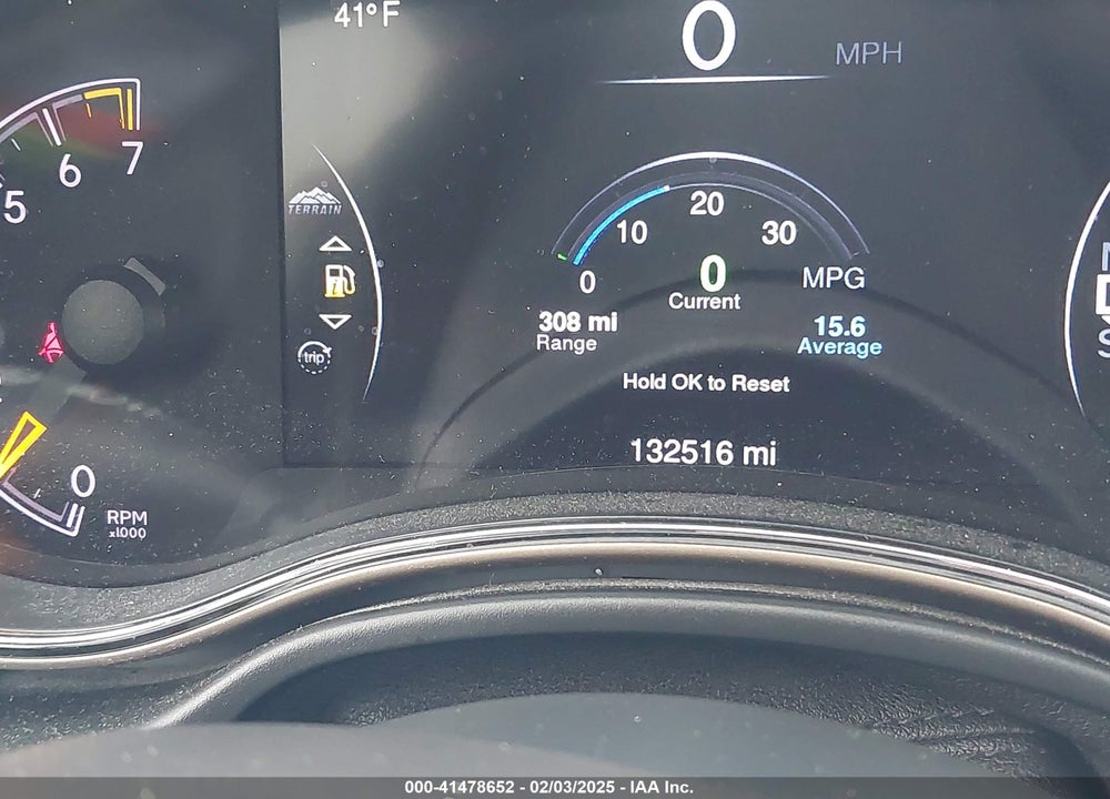 2015 JEEP GRAND CHEROKEE LIMITED VIN: 1C4RJFBG6FC611773