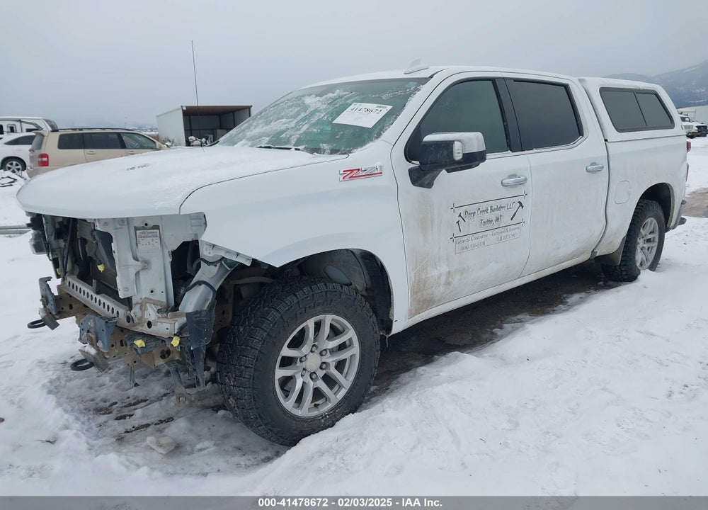 2019 CHEVROLET SILVERADO 1500 LTZ VIN: 1GCUYGEL5KZ114967