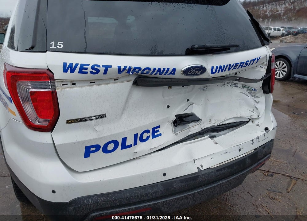 2017 FORD POLICE INTERCEPTOR VIN: 1FM5K8AR2HGE13631
