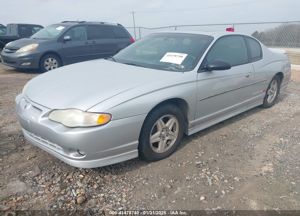 2002 CHEVROLET MONTE CARLO SS VIN: 2G1WX15K629307275