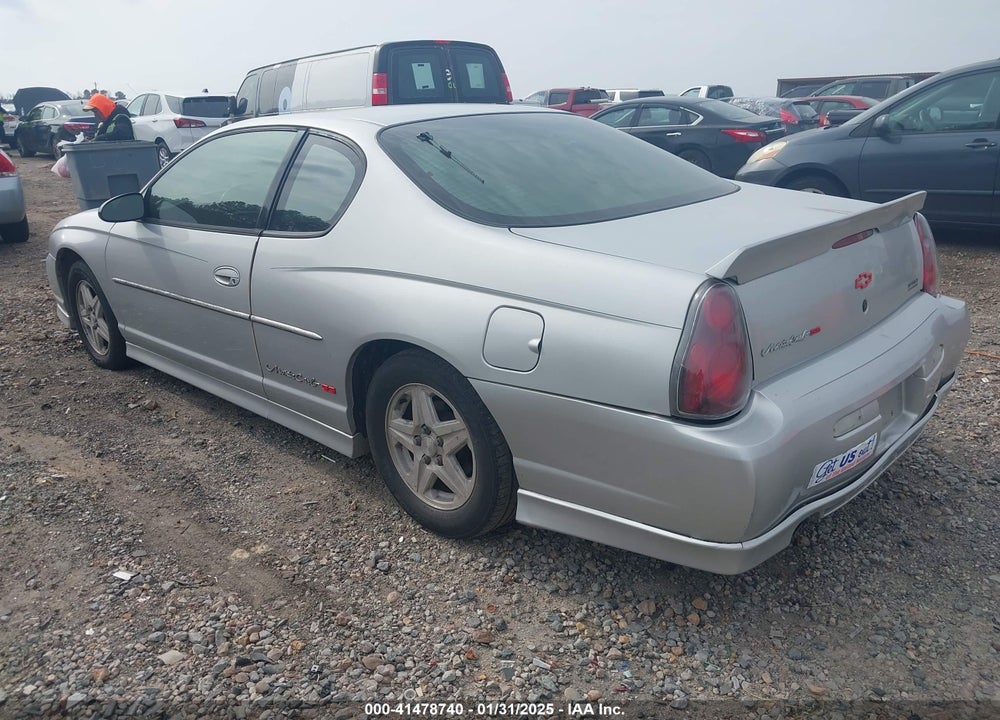 2002 CHEVROLET MONTE CARLO SS VIN: 2G1WX15K629307275