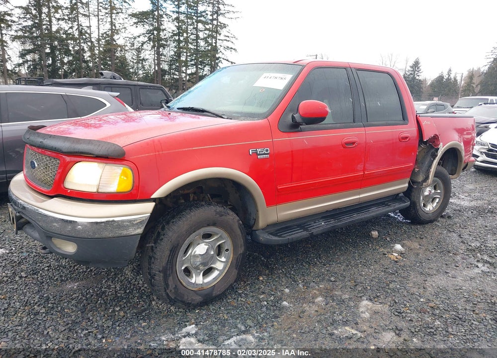 2001 FORD F-150 KING RANCH EDITION/LARIAT/XLT VIN: 1FTRW08L81KD51863