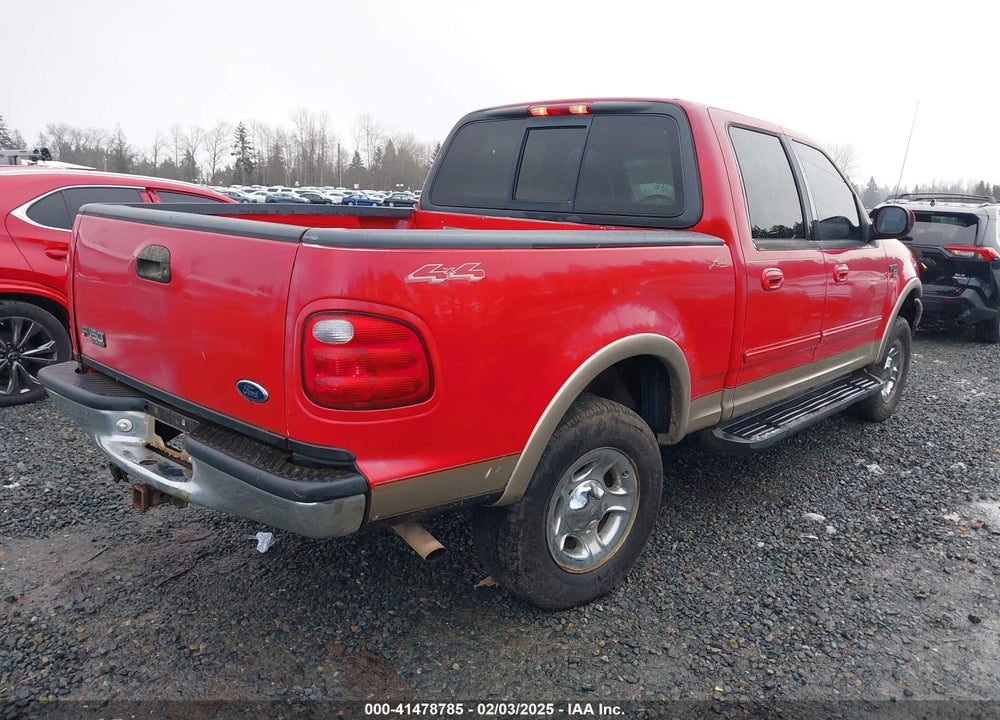 2001 FORD F-150 KING RANCH EDITION/LARIAT/XLT VIN: 1FTRW08L81KD51863
