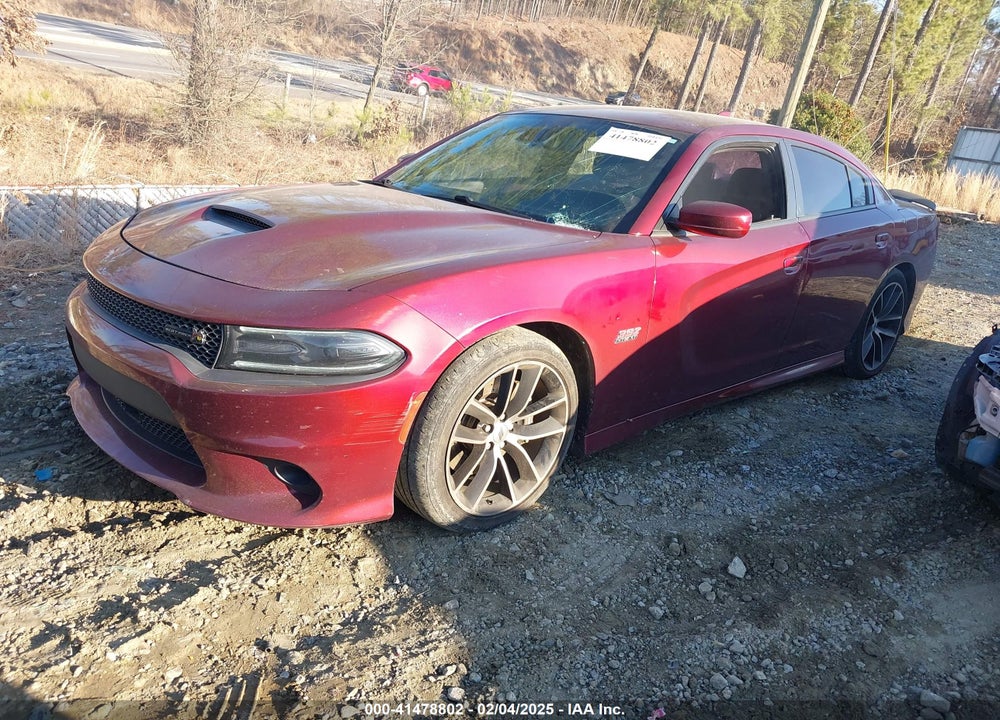 2018 DODGE CHARGER VIN: 2C3CDXGJ4JH167133