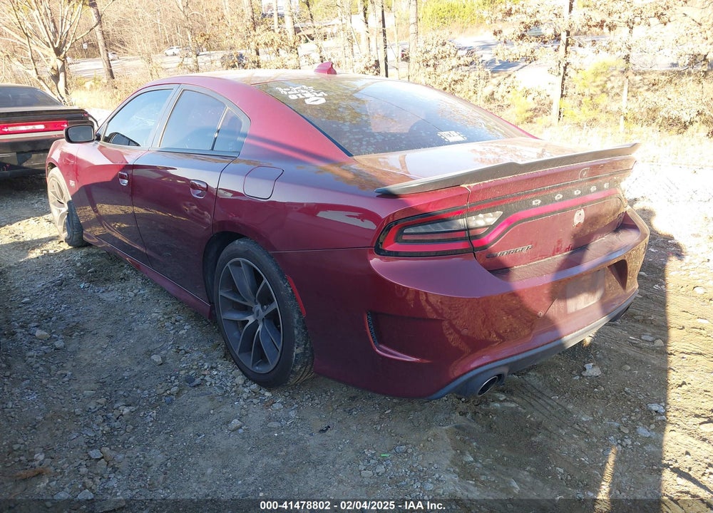 2018 DODGE CHARGER VIN: 2C3CDXGJ4JH167133