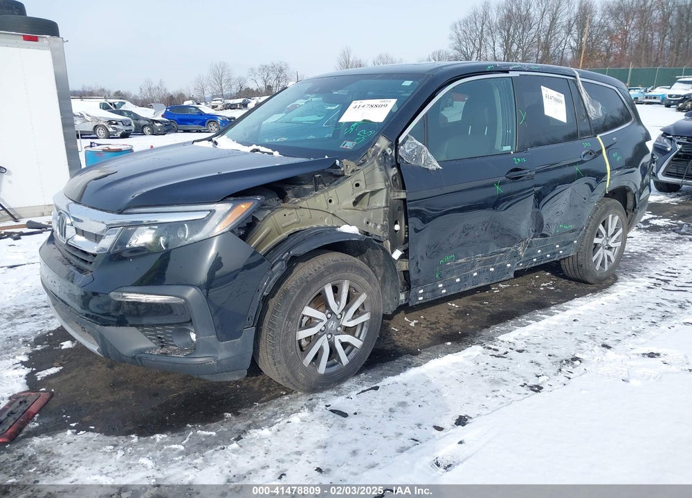 2021 HONDA PILOT VIN: 5FNYF6H57MB069800