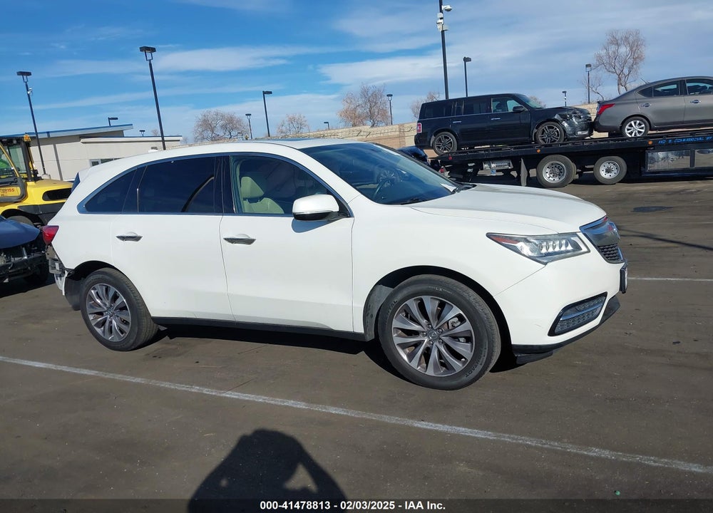 2015 ACURA MDX TECHNOLOGY PACKAGE VIN: 5FRYD3H4XFB009068