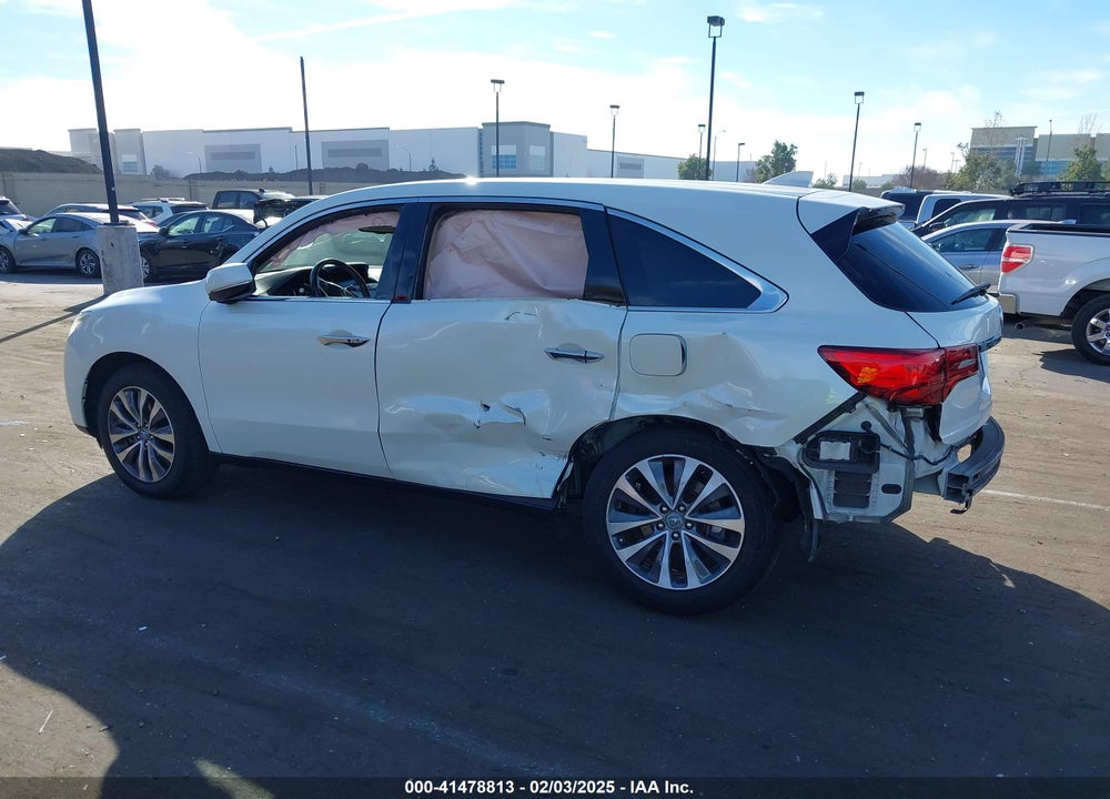 2015 ACURA MDX TECHNOLOGY PACKAGE VIN: 5FRYD3H4XFB009068