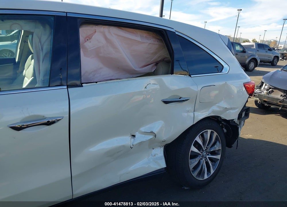 2015 ACURA MDX TECHNOLOGY PACKAGE VIN: 5FRYD3H4XFB009068