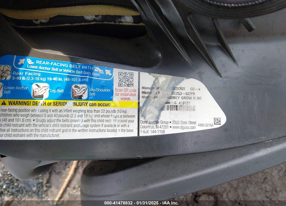 2011 DODGE GRAND CARAVAN MAINSTREET VIN: 2D4RN3DG9BR663564