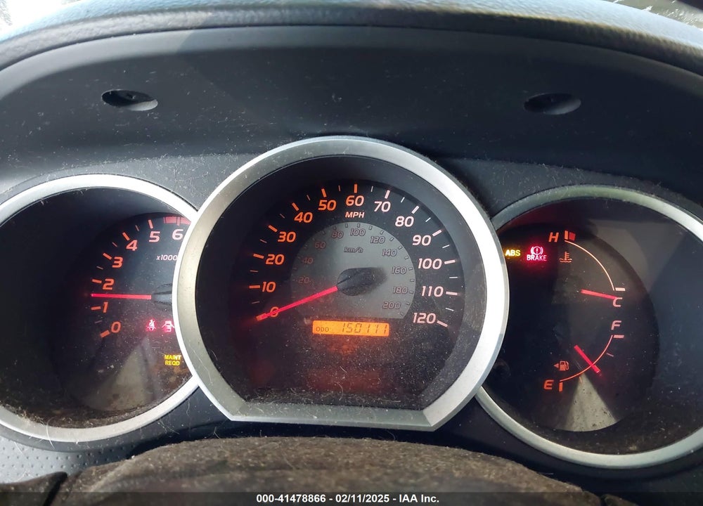 2005 TOYOTA TACOMA VIN: 5TETU22N85Z110971