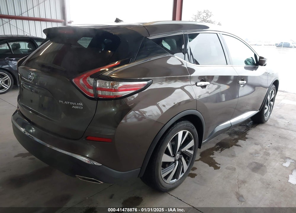 2015 NISSAN MURANO PLATINUM/S/SL/SV VIN: 5N1AZ2MH6FN200393