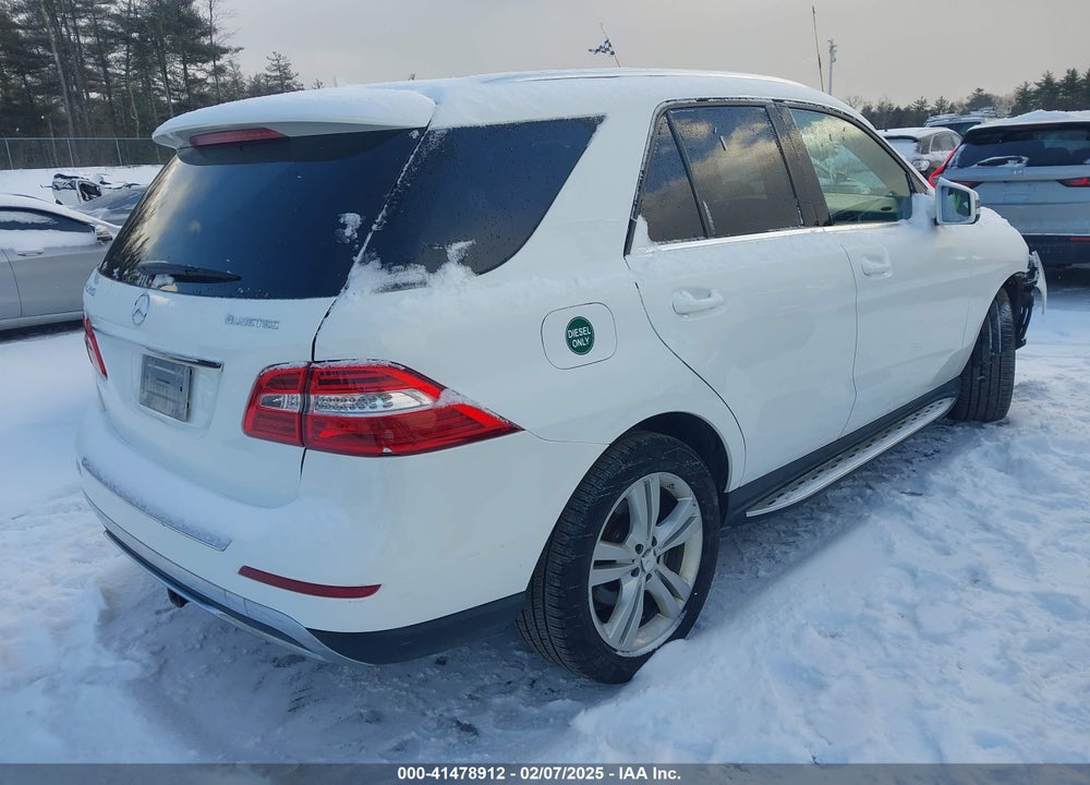 2014 MERCEDES-BENZ ML 350 BLUETEC 4MATIC VIN: 4JGDA2EB2EA383991