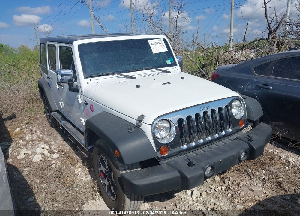 2012 JEEP WRANGLER UNLIMITED SPORT VIN: 1C4BJWDG9CL111827