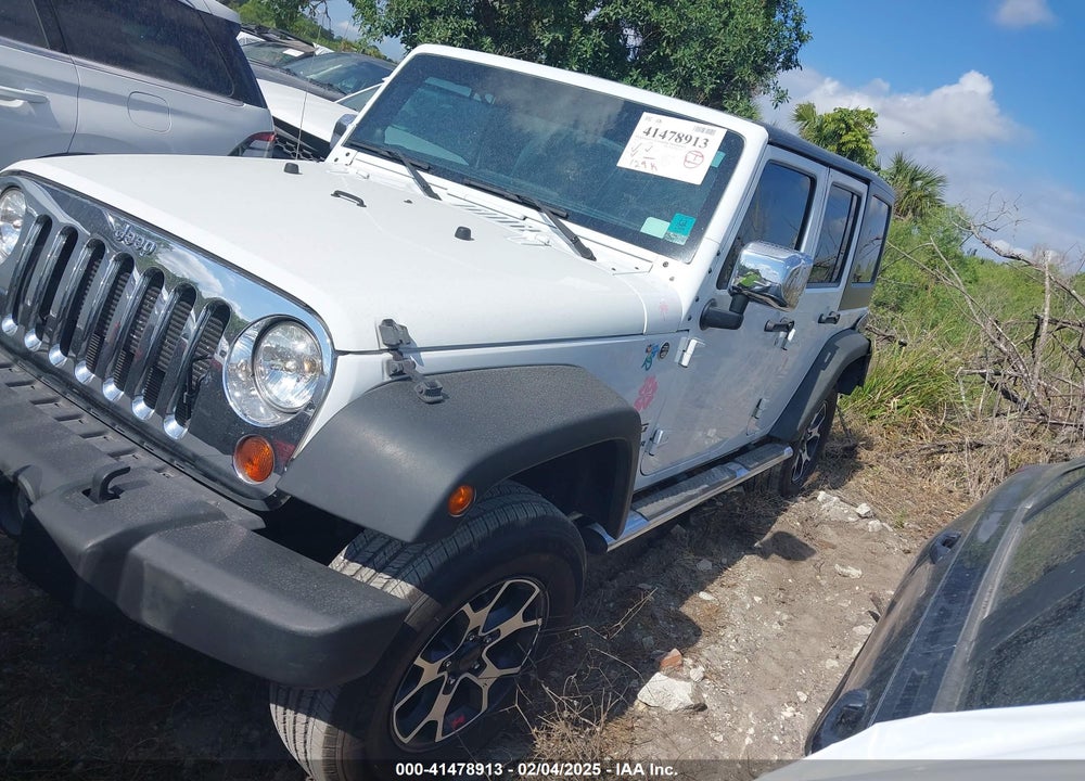 2012 JEEP WRANGLER UNLIMITED SPORT VIN: 1C4BJWDG9CL111827