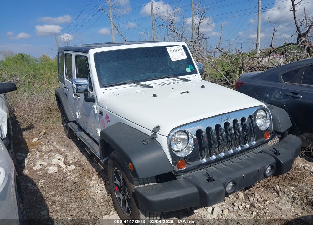 2012 JEEP WRANGLER UNLIMITED SPORT VIN: 1C4BJWDG9CL111827