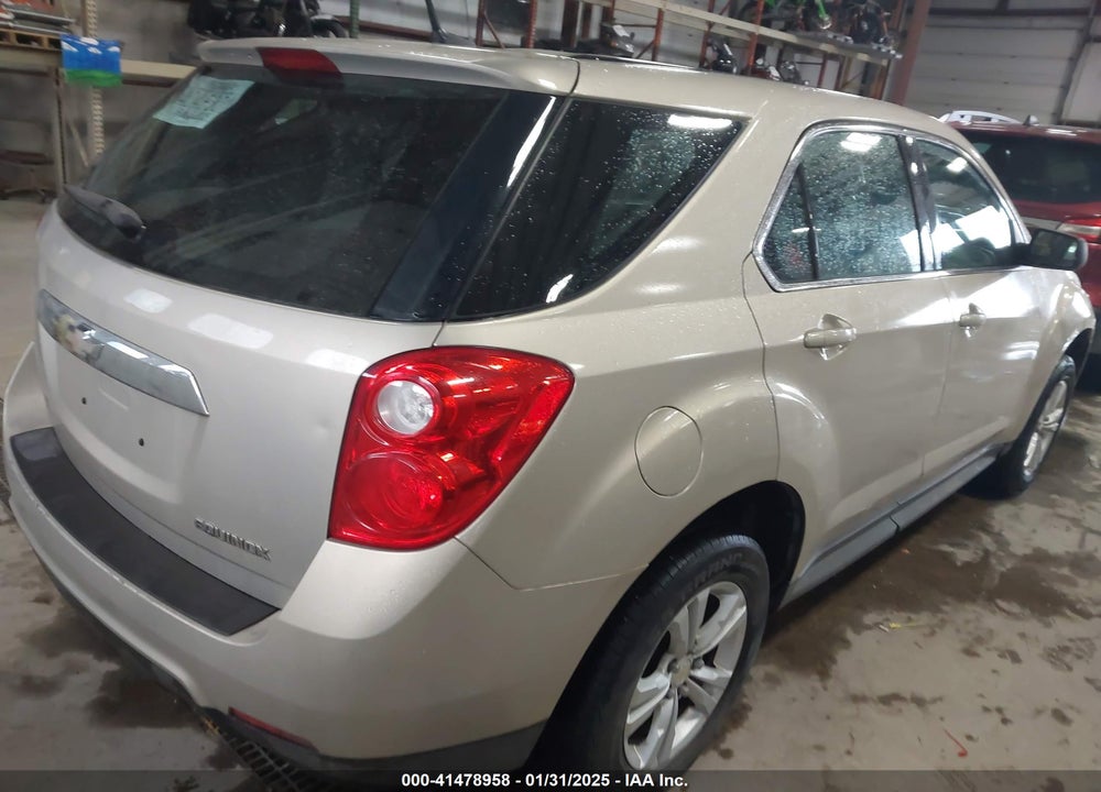 2011 CHEVROLET EQUINOX LS VIN: 2GNALBEC9B1189885