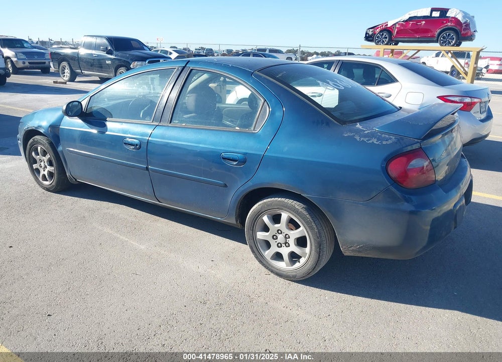 2003 DODGE NEON SXT VIN: 1B3ES56C43D150870