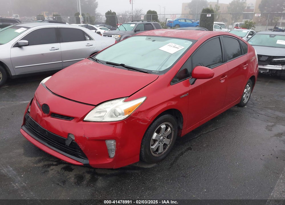 2013 TOYOTA PRIUS VIN: JTDKN3DU3D0351452