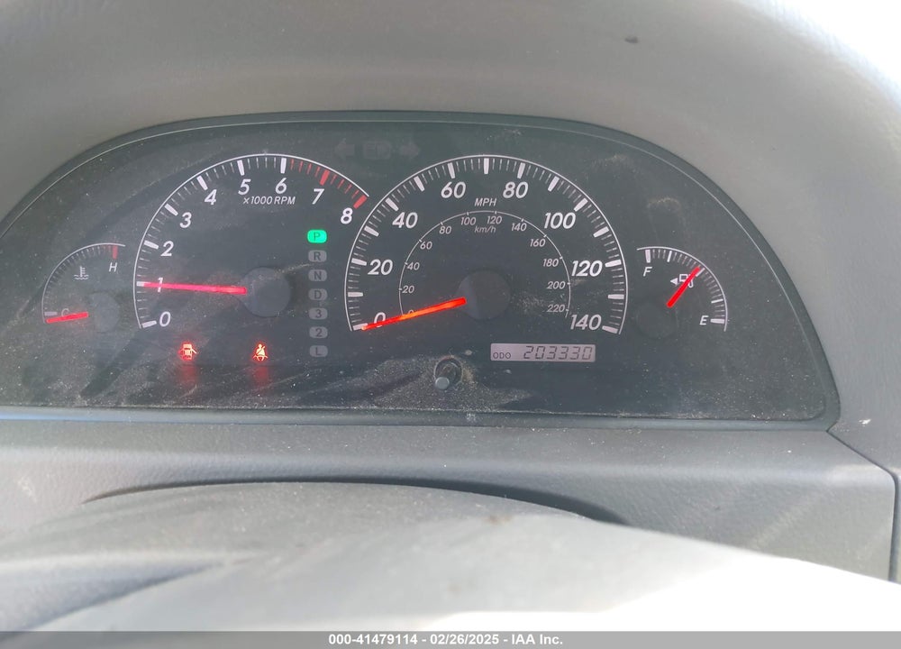 2005 TOYOTA CAMRY VIN: 4T1BE30K65U088397