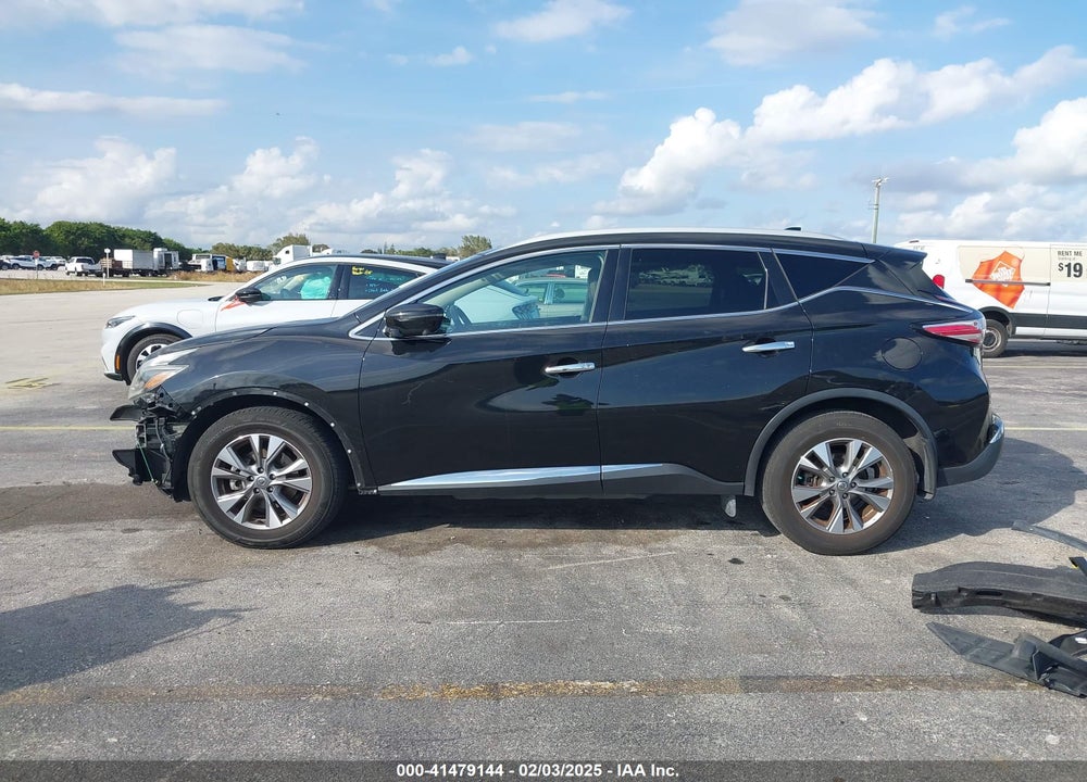 2018 NISSAN MURANO SL VIN: 5N1AZ2MG9JN202154