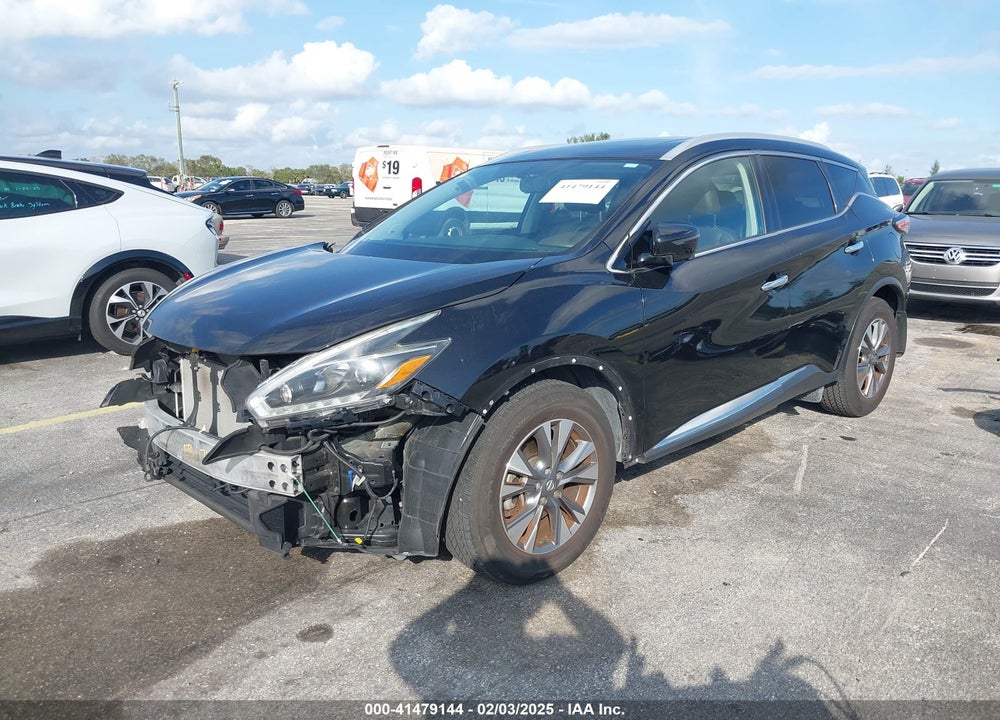 2018 NISSAN MURANO SL VIN: 5N1AZ2MG9JN202154