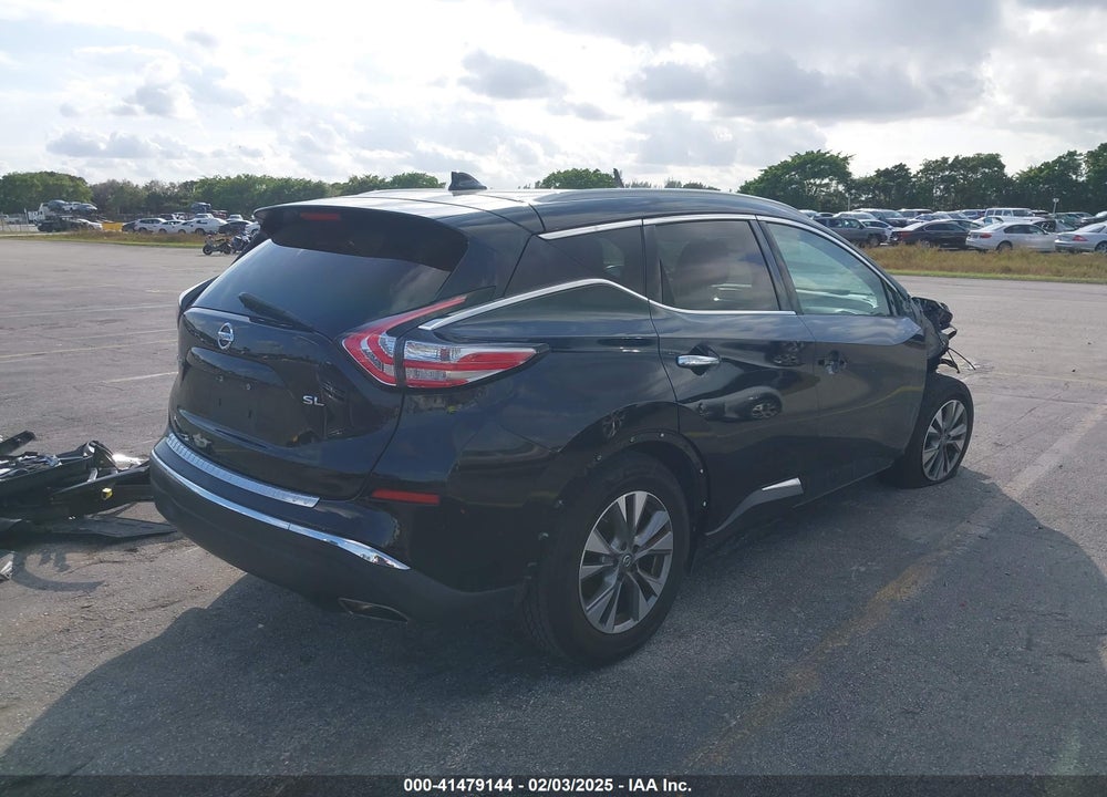 2018 NISSAN MURANO SL VIN: 5N1AZ2MG9JN202154