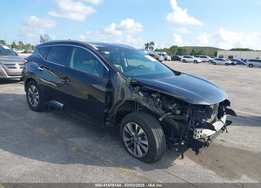 2018 NISSAN MURANO SL VIN: 5N1AZ2MG9JN202154