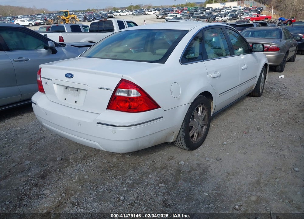 2006 FORD FIVE HUNDRED VIN: 1FAFP25196G100297