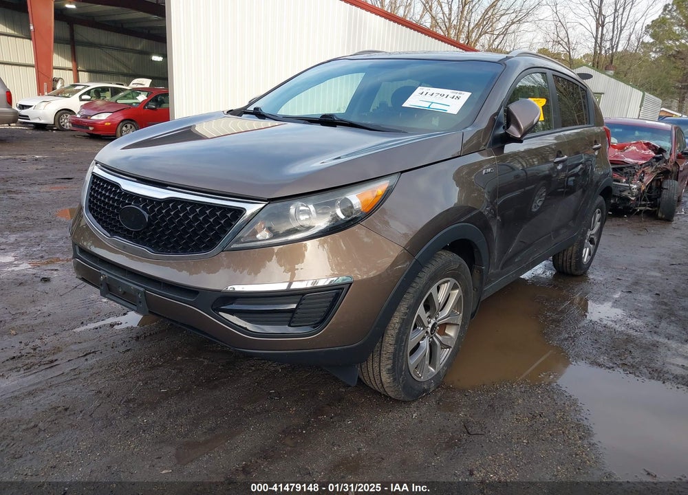 2015 KIA SPORTAGE LX VIN: KNDPBCACXF7686535