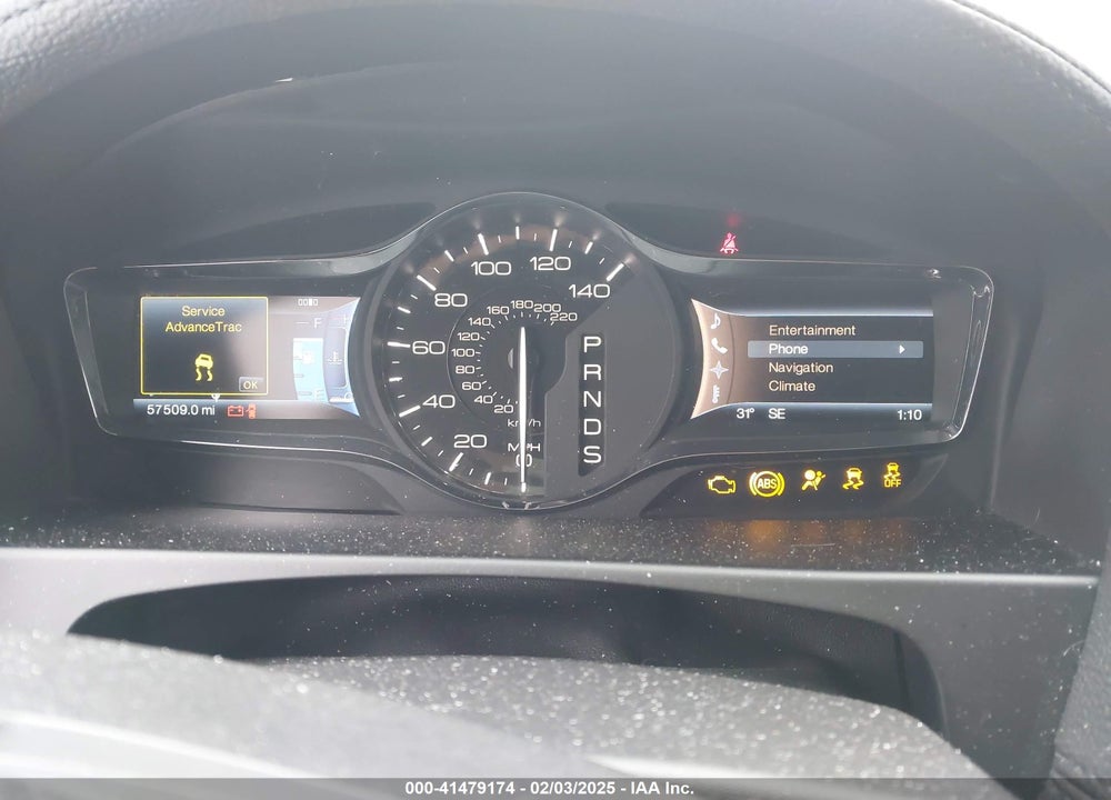2013 LINCOLN MKX VIN: 2LMDJ8JK0DBL33493